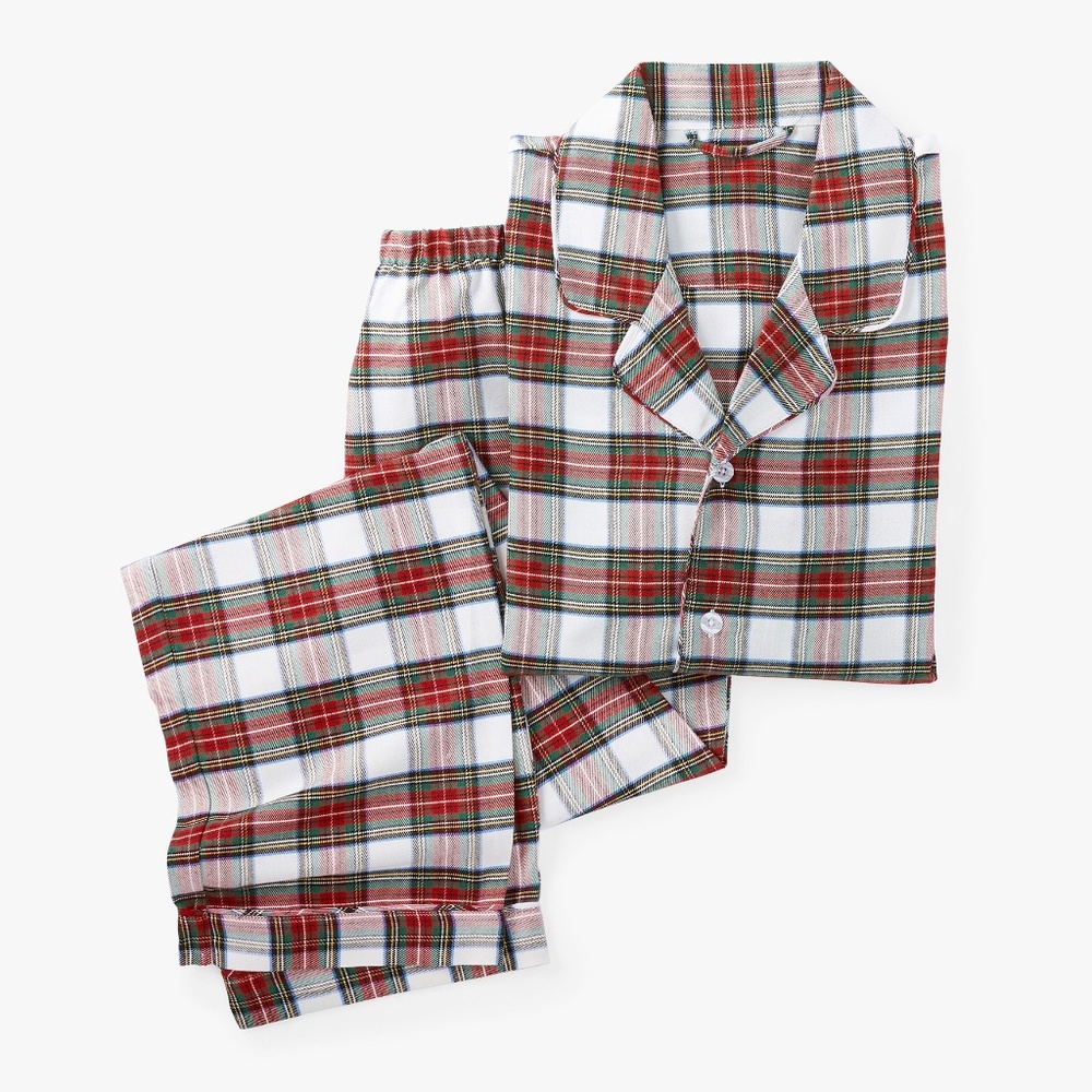 Stewart Plaid Flannel Pajama Set - PBK